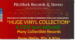 Desktop Screenshot of pitchforkrecordsconcord.com